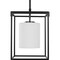 Progress Lighting Chadwick Collection One-Light Black Mini-Pendant P500274-031 - alternate 2